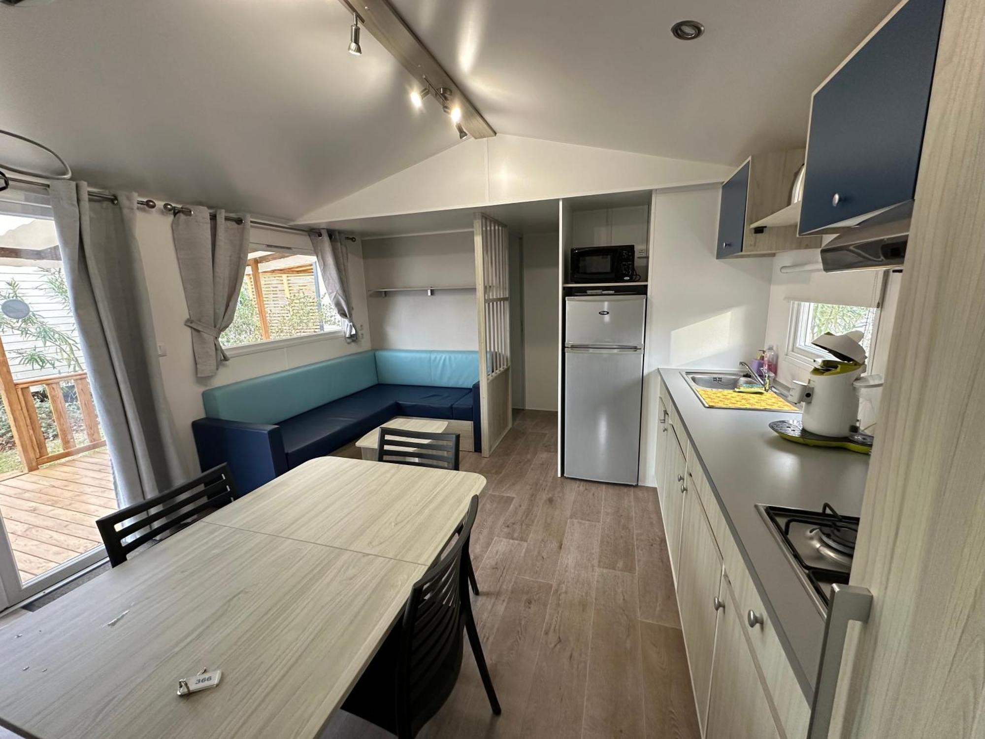 Mobil-Home - Narbonne-Plage - Clim, Tv Exteriér fotografie