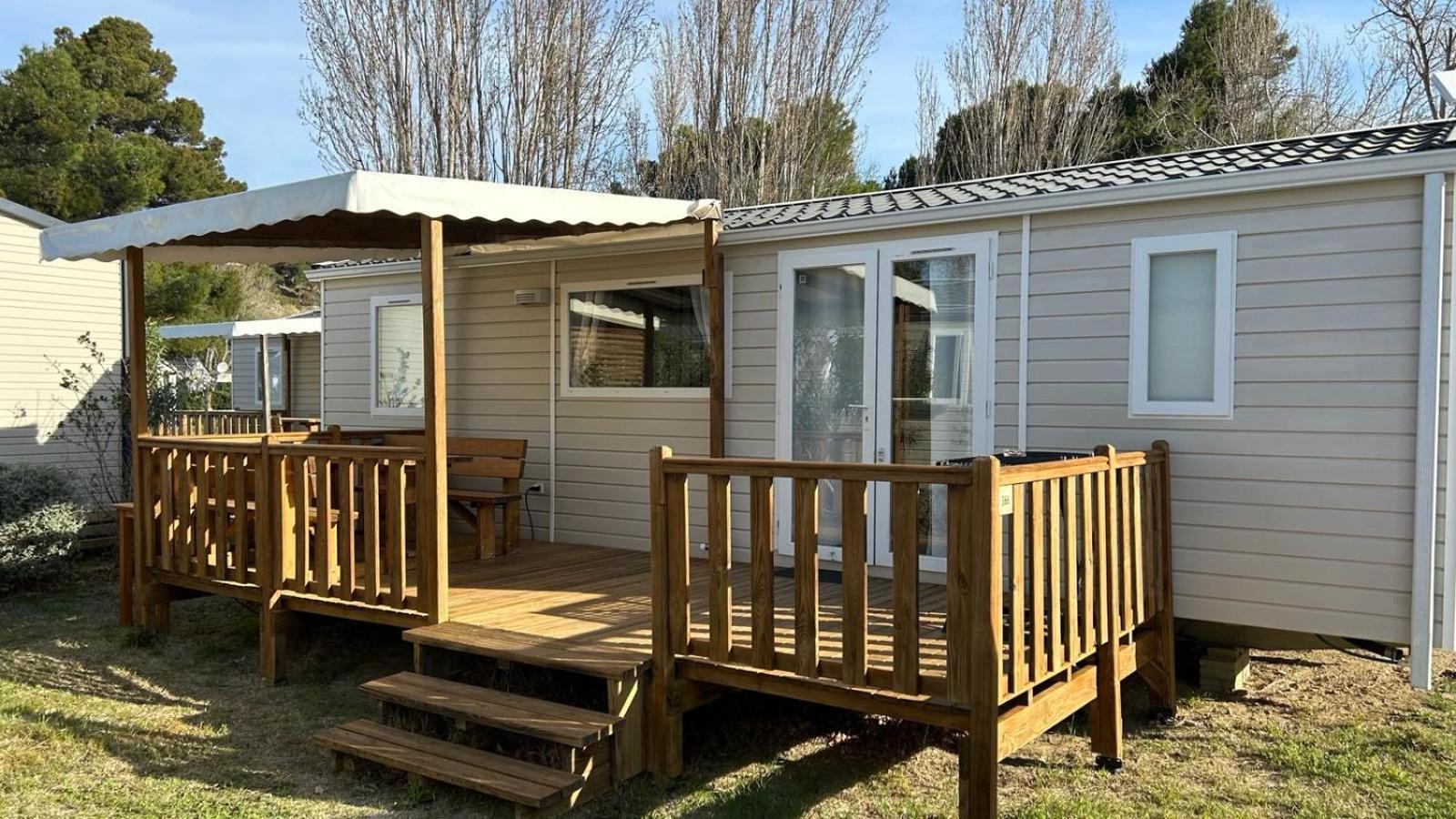 Mobil-Home - Narbonne-Plage - Clim, Tv Exteriér fotografie